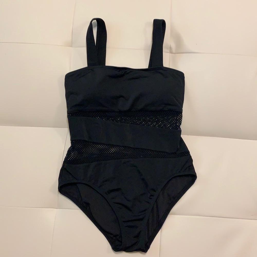 Black Carmen Marc Valvo swimsuit